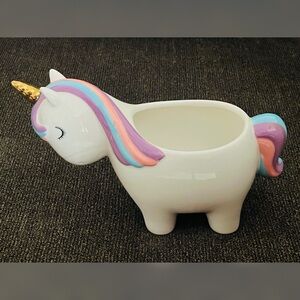 Teleflora "Charmed Unicorn" Ceramic Planter Vase